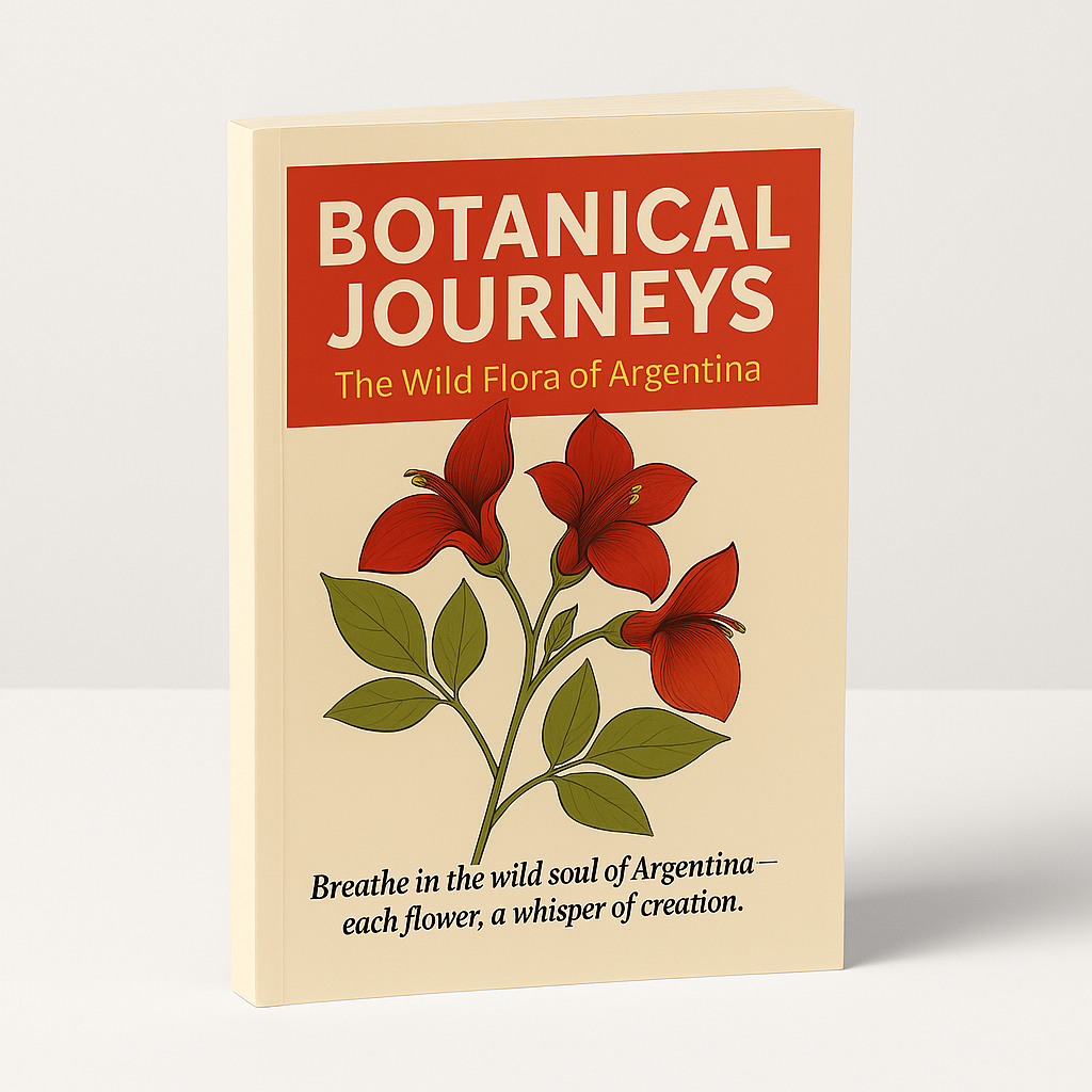 BOTANICAL JOURNEYS: The Wild Flora of Argentina (Coloring Book)